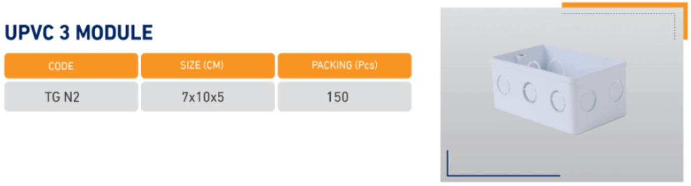 UPVC 3 Module